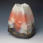 Hayashi Shotaro 林正太郎, Jar with Manyo-Shino "The Color of Ten Thousand Mountains" Glaze 万葉志野連山文壺