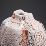 Hayashi Shotaro 林正太郎, Manyo flower vessel with impressions of a mountain scene, 2023
