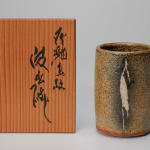 Kawamoto Goro 河本五郎, Ash Glazed Yunomi
