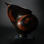 Yanagihara Mutsuo 柳原睦夫, Flower vase with cloud designs 雲ノ絵花瓶 , 1976
