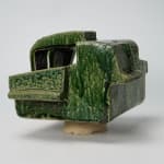 Kumakura Junkichi 熊倉順吉, Green Flower Vessel 緑の花器, 1970's
