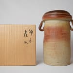 Mori Togaku 森 陶岳, Bizen Flower Vase 備前花入, 1994