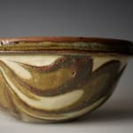 Kawai Kanjiro 河井寛次郎, Neriage Teabowl 練上碗, 1955