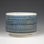 Kawamoto Goro 河本五郎, Ash Glazed Mukozuke / Yunomi 灰釉鳥紋向附