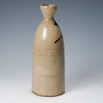 No.2 Small E Seto sake bottle with iron painted landscape 瀬戸徳利 鉄絵松樹図, Late Edo period 江戸時代後期 19世紀