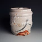 Yanagihara Mutsuo 柳原睦夫, Yellow Oribe Tea Bowl 黄織部茶碗, 1989