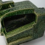 Kumakura Junkichi 熊倉順吉, Green Flower Vessel 緑の花器, 1970's