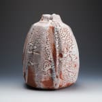 Hayashi Shotaro 林正太郎, Manyo flower vessel with impressions of a mountain scene, 2023