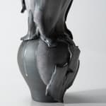 Kato Mami 加藤真美, Frost glazed katakuchi (small sake pitcher), 2024