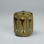 SUWA Sozan Ⅲ 三代 諏訪 蘇山, Incense Container with Mouse青瓷干支子 香盒