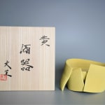 Matsutani Fumio 松谷文生, D-25 Yellow Sake Pour 黄 酒器, 2021