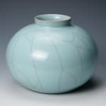 SUZUKI Sansei 鈴木三成, Celadon Jar 青瓷 壷