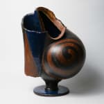 Yanagihara Mutsuo 柳原睦夫, Flower vase with cloud designs 雲ノ絵花瓶 , 1976