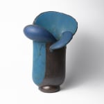 Yanagihara Mutsuo 柳原睦夫, Flower vase with cloud designs 雲ノ絵花瓶 , 1976