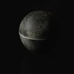 Terauchi Shinji 寺内信二, Six-tiered house shaped box with moon and arabesque designs 染付月輪花唐草 家型六段重, 2024