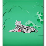 Zelam Lim, Crouching Tiger on Broken Stone, 2020
