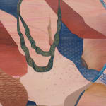 Maryam Hoseini, Psychic Fold, No. II, 2025