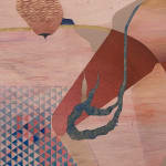 Maryam Hoseini, Psychic Fold, No. II, 2025