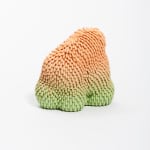 Linda Nguyen Lopez, Orange/Pink Bend Ombre Dust Furry, 2019