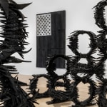 Chakaia Booker, Romantic Repulsive, 2002