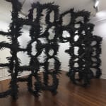 Chakaia Booker, Romantic Repulsive, 2002