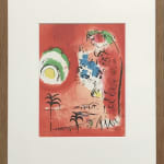 Marc Chagall (1887 - 1985), L’artiste au bouquet rose pour Jean Dagron, 1950