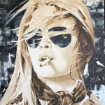 Daniel Maltzman, Blue Stripe Girl, 2019