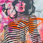 Daniel Maltzman, Blue Stripe Girl, 2019