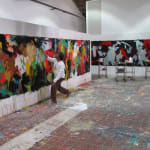 Daniel Maltzman, Blue Stripe Girl, 2019