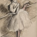 Edgar Degas, Danseuse a la barre, 1935