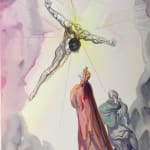 Salvador Dali, Apparition of Christ (Paradise), 1960