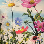 Daniel Maltzman, Blue Stripe Girl, 2019