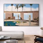 Daniel Maltzman, Blue Stripe Girl, 2019