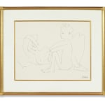 Pablo Picasso, Les Deux Femmes, Quatrième état, 1956
