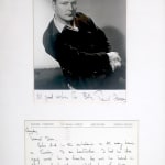 Daniel Farson, Daniel Farson signed photograph and letter to Ian Board