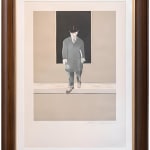 Bruce Bernard, Francis Bacon in his studio (vertical), 1984-2022
