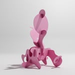 Misha Milovanovich, Bonobo (medium), 2019