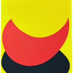 Terry Frost, Suspended Red, Yellow and Black, 1987