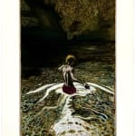 Billy Childish, Man in a cave, 2018