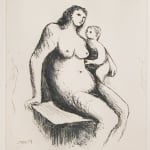 Henry Moore, Mother and Child, 1983