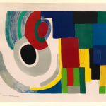 Sonia Delaunay, Contrastes, c. 1971