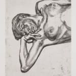 Lucian Freud, Head and Shoulders of a Girl, 1990