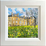 James Somerville Lindsay, Spring is Here, Below Park Quadrant Framed