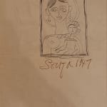 Francis Newton Souza, Untitled, 1985