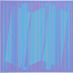 Julian Stanczak, Unashamed of Change I, II, and III, 1968