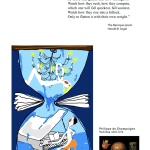 Maja Djordjevic, My life measures that glass, that glass by those tiny grains that flow through it. Watch how they...