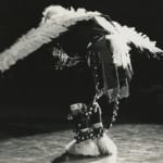 Quentin C. Doit, Press Photo Showing "Indian Power" Button, 1973