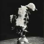 Quentin C. Doit, Press Photo Showing "Indian Power" Button, 1973