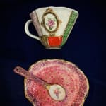 Ceramic Tales, Palpitation Ceramic Tea Set with 2 cups, 2023