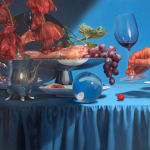 Kana Tsumura, The Dining Table With Candle Light II, 2025